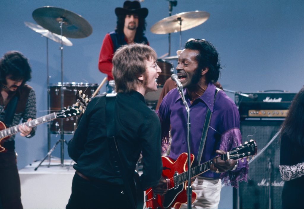 John Lennon and Chuck Berry in Daytime Revolution.