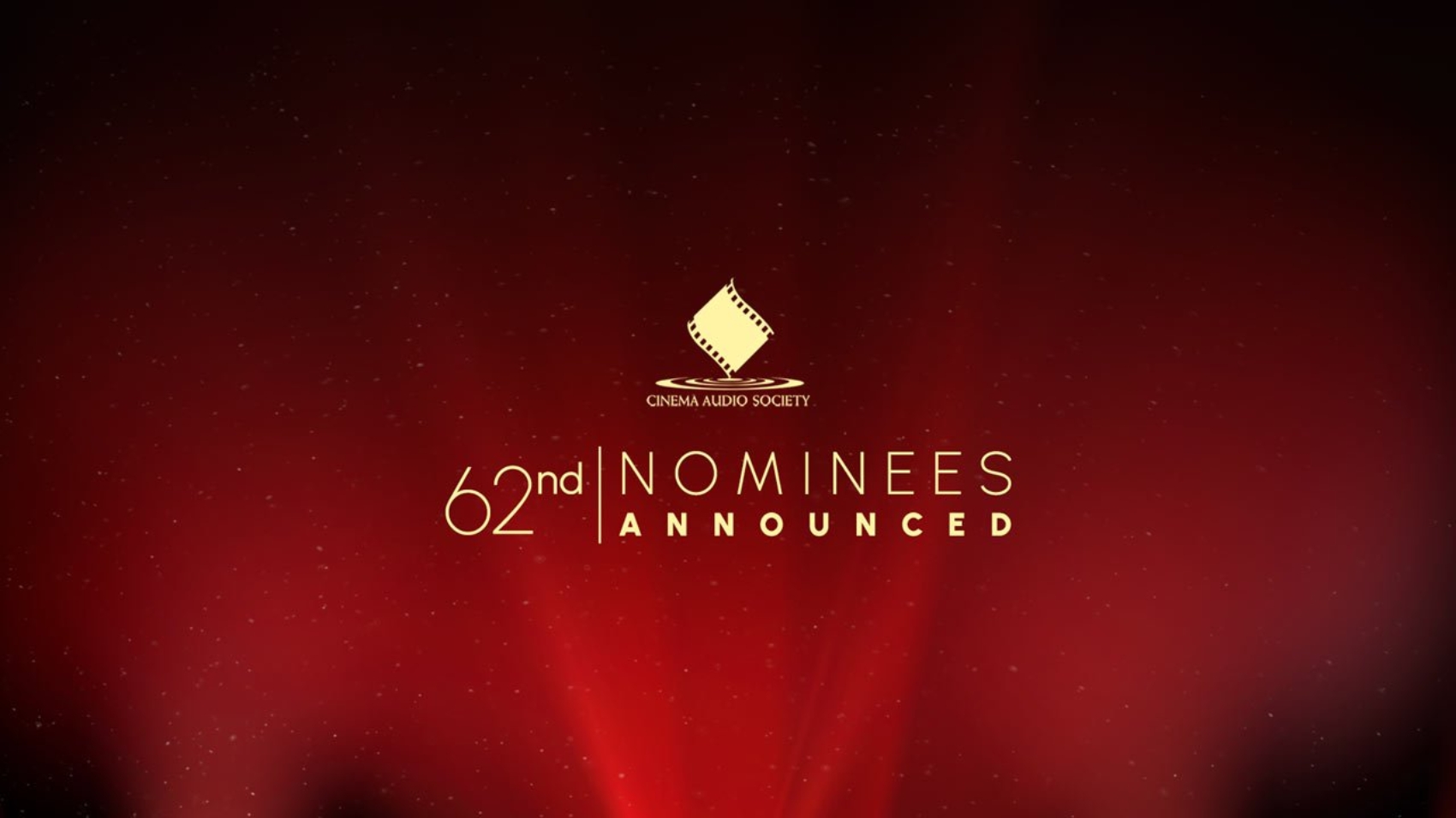 CAS: 62nd Cinema Audio Society Awards Nominations Announced