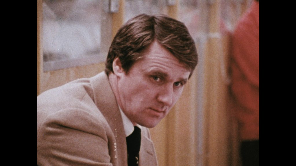 Herb Brooks in Miracle: The Boys of '80.